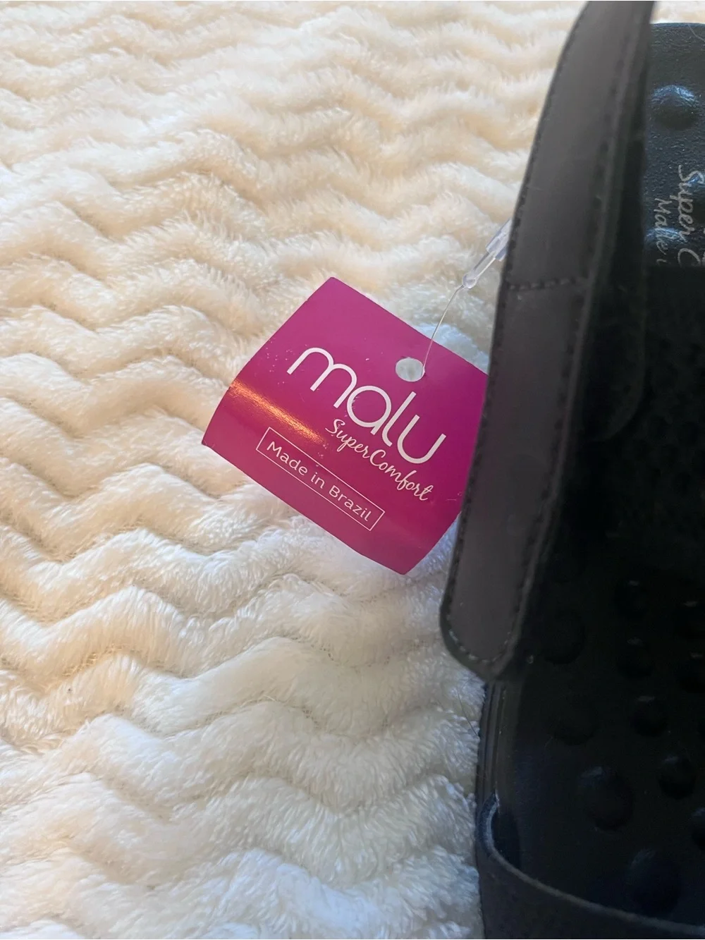 Malu Women's Black Platform Sandals Size 7